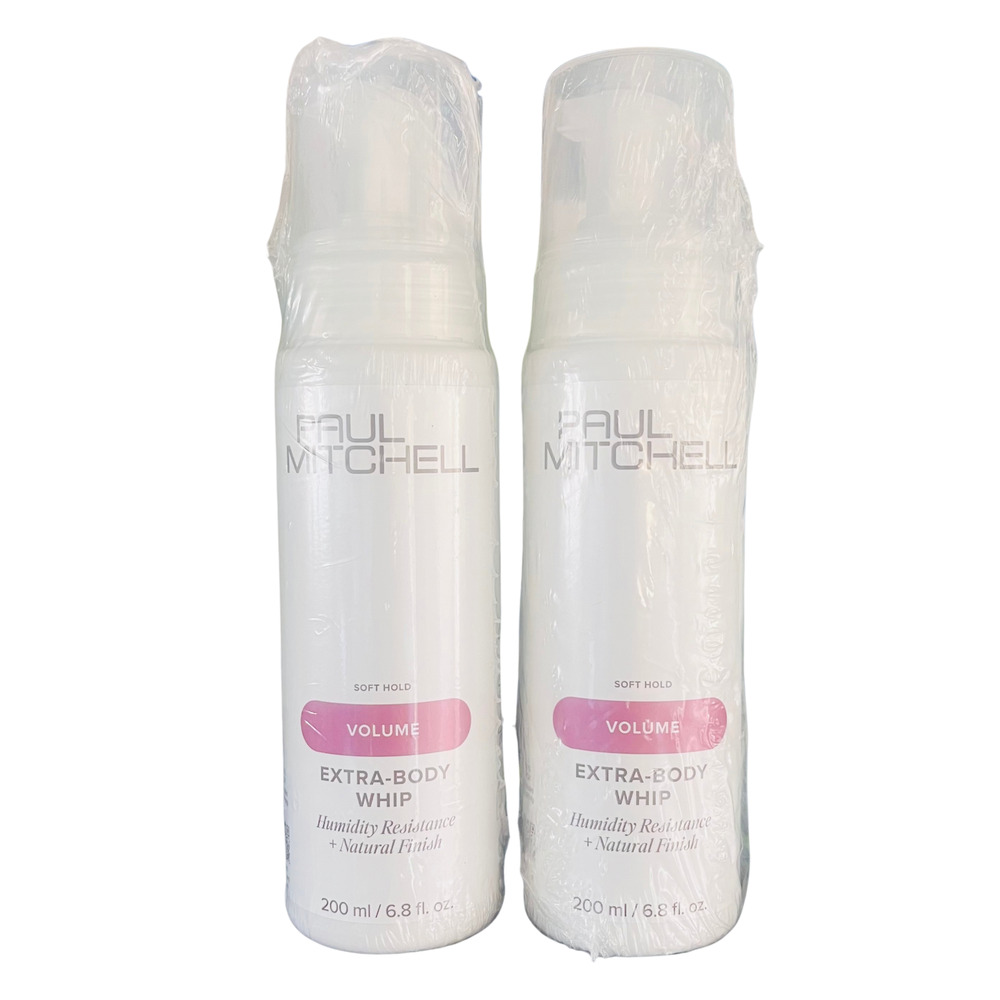 2 x Paul Mitchell Extra Body Volume Whip 6.8 oz / 200mL SEALED
